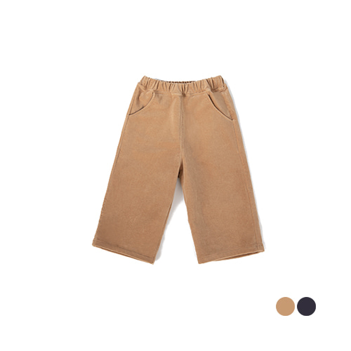 Cotton Velvet Wide Pants (2color)
