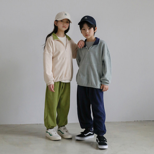 Soft Terry Anorak Set (2color)
