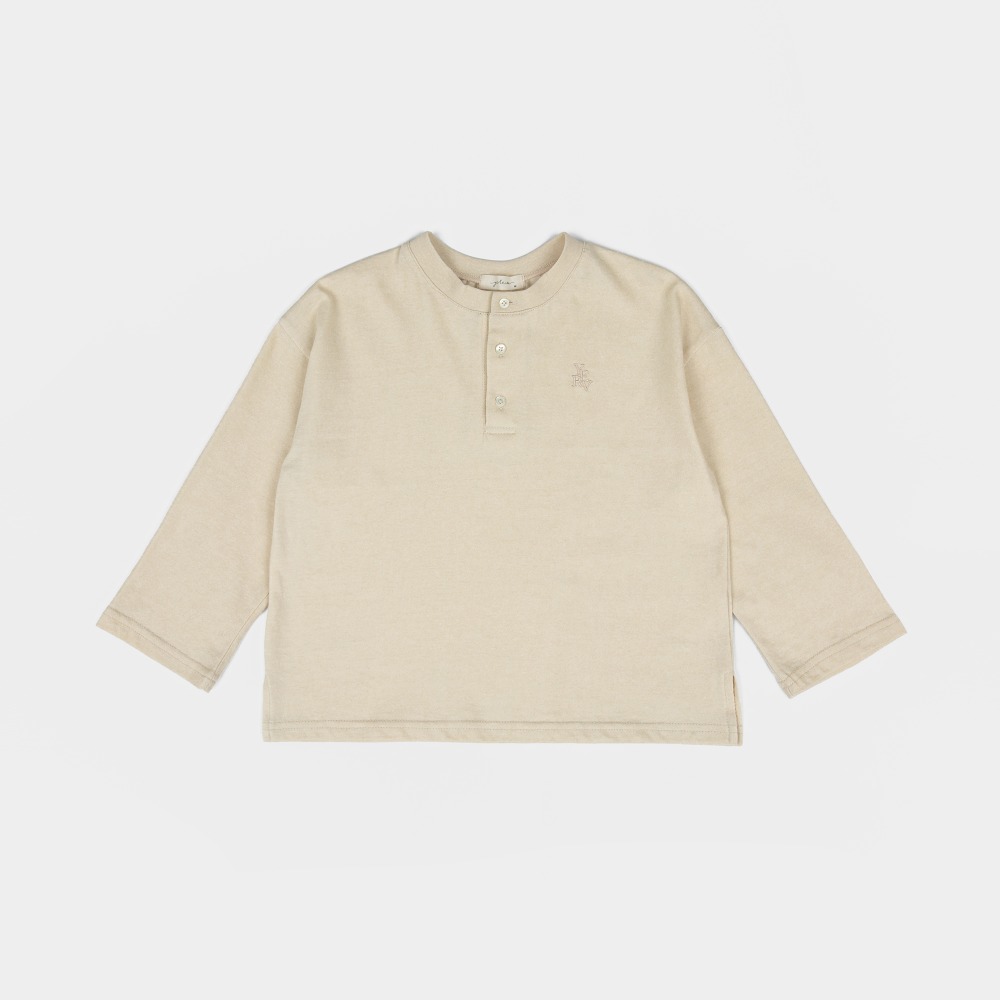 Henly Button T-shirt (2color)